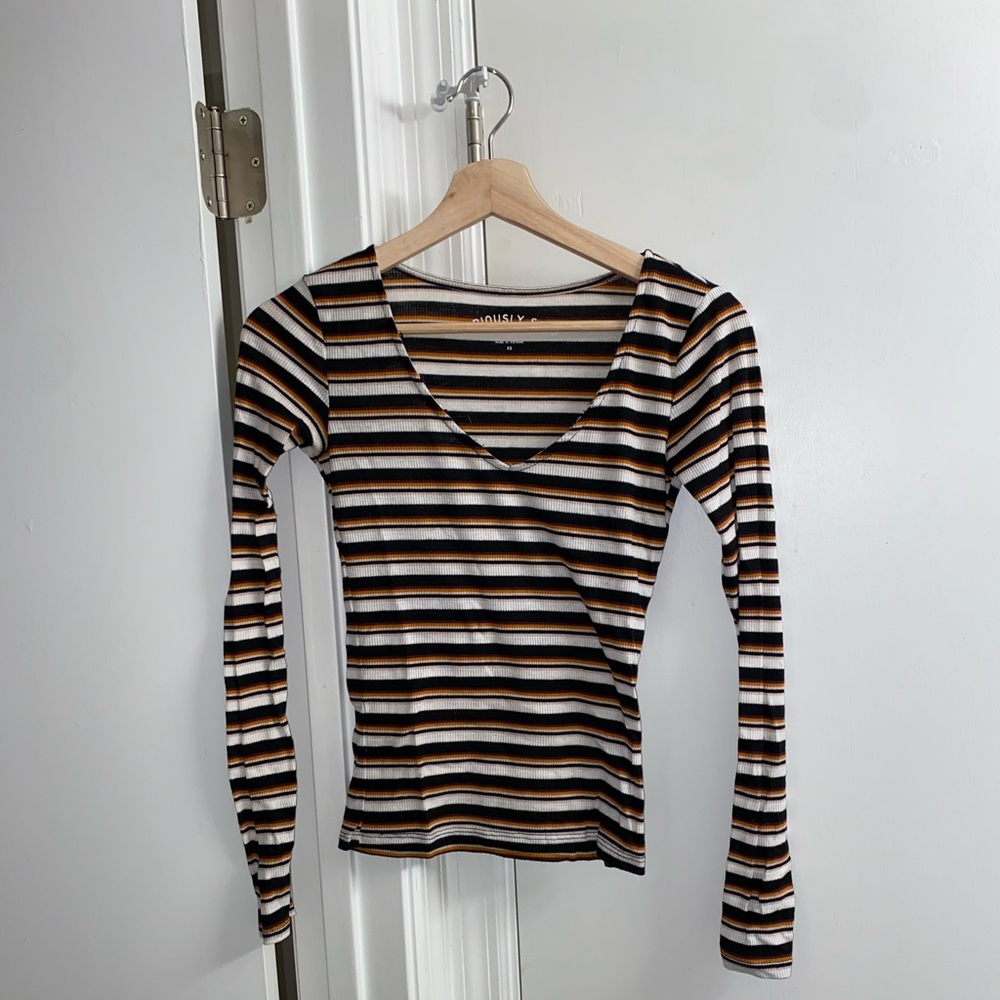 Striped Long Sleeve Tee